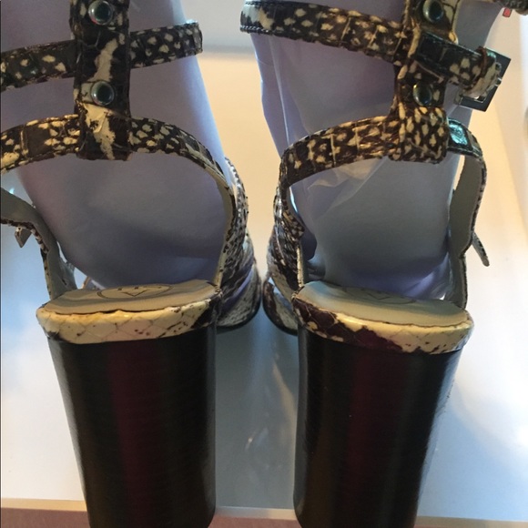 ASH python gladiator sandal heels size EU 36/US 6M - Picture 4 of 6